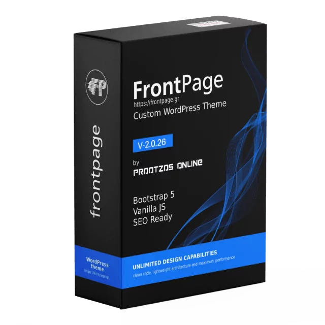 Frontpage Theme Box